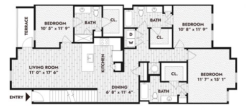 8110 Blue Goose RD Studio-3 Beds Apartment for Rent - Photo Gallery 24